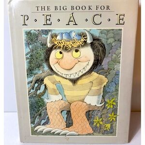 The Big Book for Peace Maurice Sendak 1st First Edition DJ 1990 Lloyd Alexander